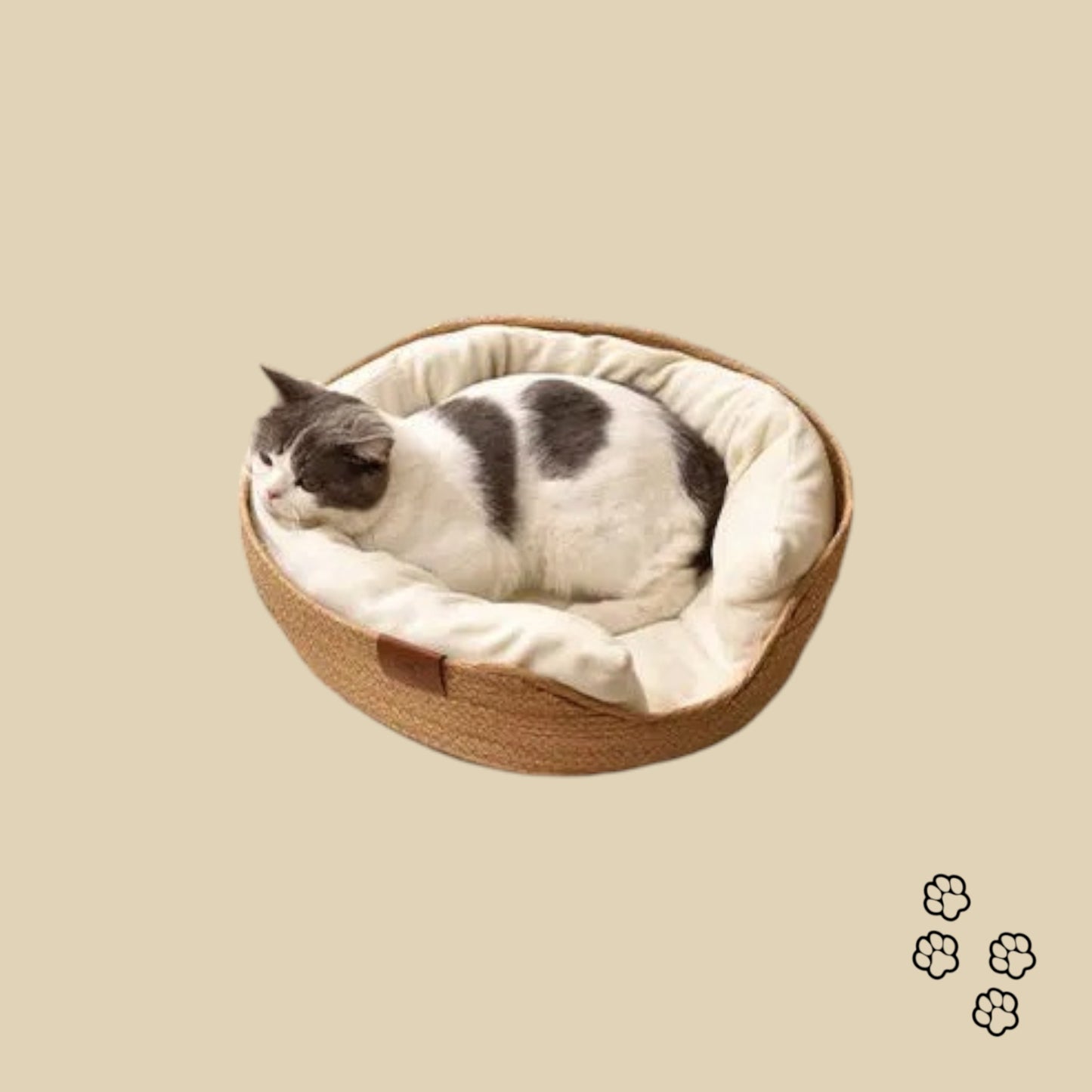 Handmade Pet Bamboo Bed 🛏️