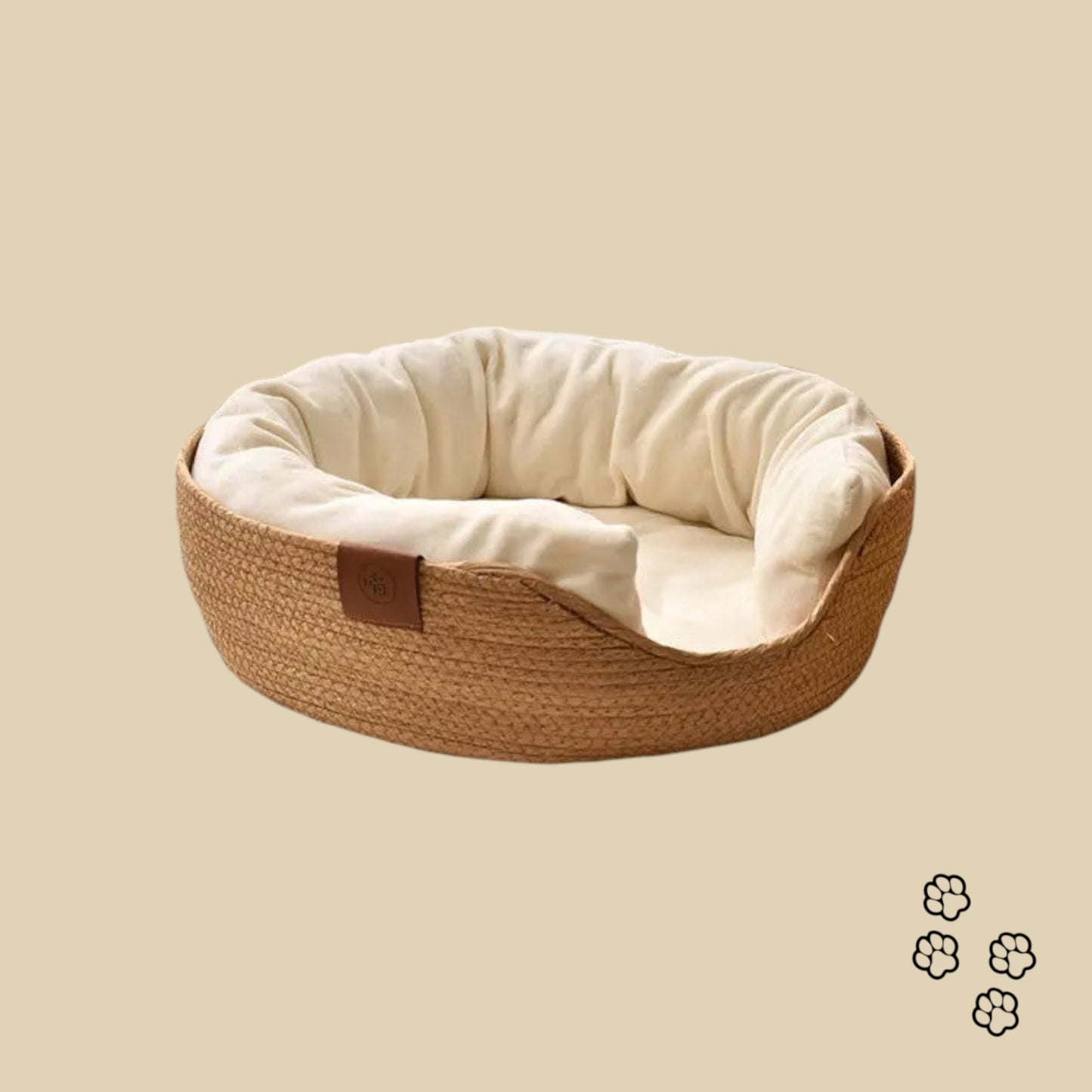 Handmade Pet Bamboo Bed 🛏️